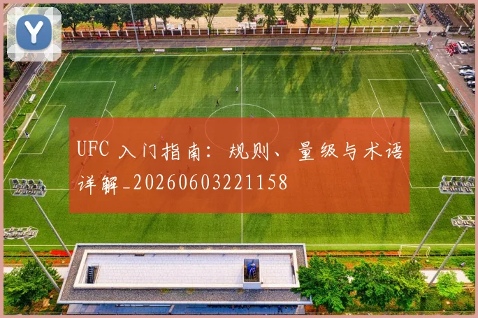 UFC 入门指南:规则、量级与术语详解_20260603221158